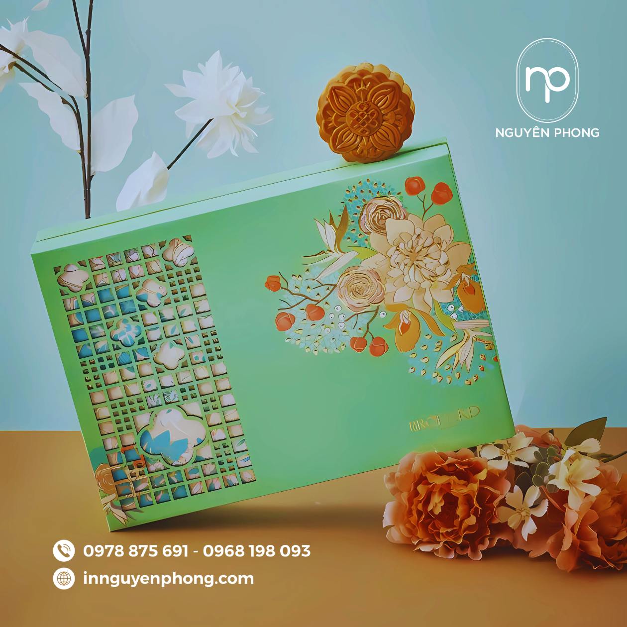 Hộp bánh trung thu âm dương